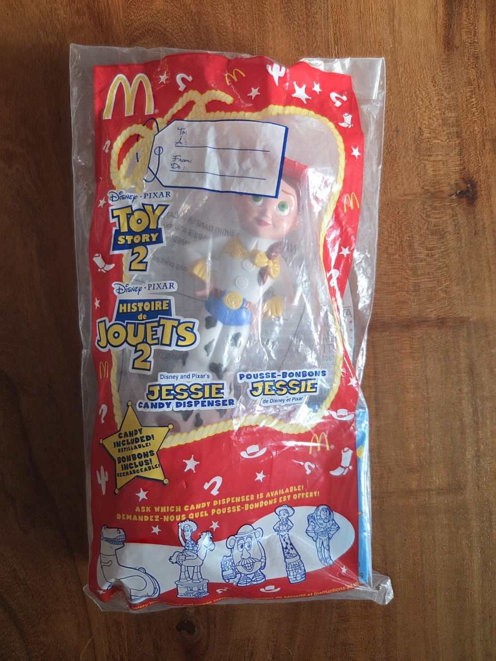 Toy Story 2 Jessie Candy Dispenser - With Nerds Candy